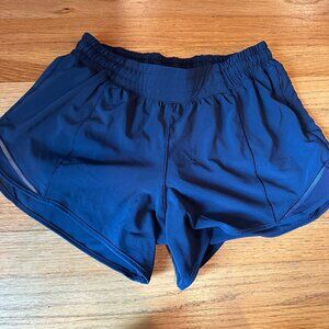 Lululemon women's navy athletic shorts